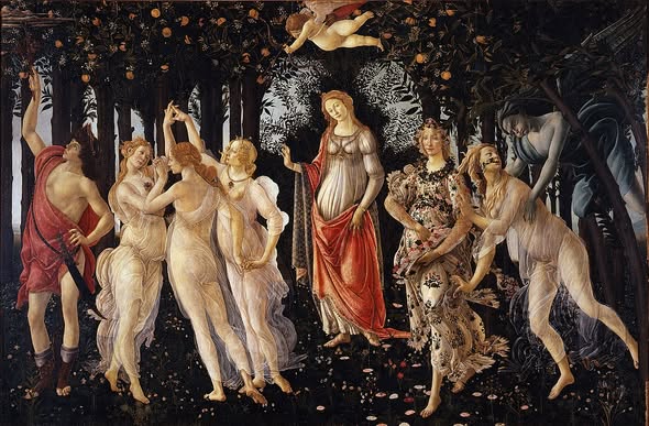 Botticelli Primavera   الربيع